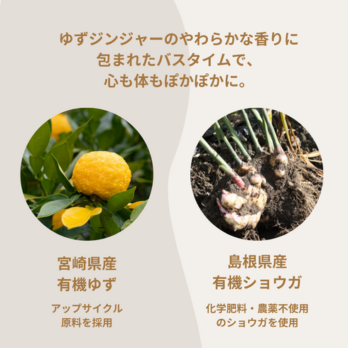 Beバスミルク(ゆずジンジャーの香り)